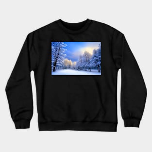 Winter scene Crewneck Sweatshirt